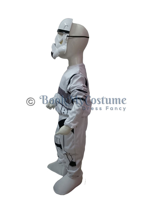 StormTroopers Star Wars Troops Halloween Costume Theme Party For Men | Males | Boys - Imported